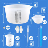 Let's Resin Large Silicone Measuring Cup Set, view 6