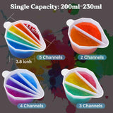 Let's Resin Multi-Chamber Split Cup Set for Resin & Paint Pouring, view 2