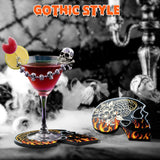 Let's Resin Skull Coaster Resin Molds, view 4