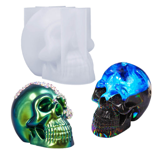 Let's Resin Skull Resin Mold