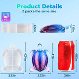 Let's Resin Small Sea Turtle Resin Molds, view 3