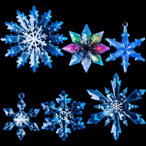 Let's Resin Snowflake Resin Molds