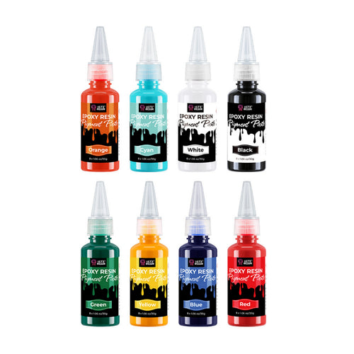 Let's Resin Spectrum Resin Pigment Paste Set - 8 Colors