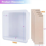 Let's Resin Large Square Resin Mold, view 2