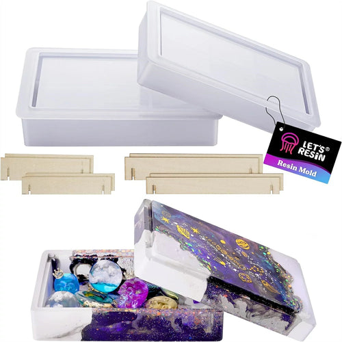 Let's Resin Tarot Storage Container Resin Mold