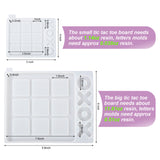 Let's Resin Tic Tac Toe Resin Molds, view 2