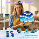 Let's Resin Translucent Resin Dye Set - 15 Colors, view 4