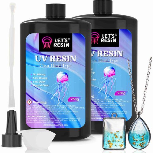 Let's Resin Clear UV Resin (Hard Type) - 500g