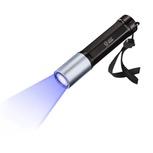 Let's Resin Rechargeable 365nm UV Flashlight