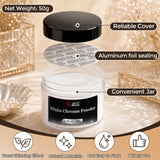 Let's Resin Mirror Chrome Powder - White, view 6