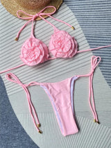 Litlookz Studio 3D Flower Bikini Set, view 6