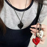 Litlookz Studio Abstract Heart Necklace, view 2