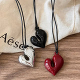 Litlookz Studio Abstract Heart Necklace, view 3
