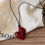 Litlookz Studio Abstract Heart Necklace, view 4