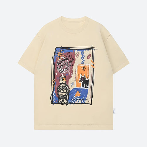 Litlookz Studio Abstract Sketch Graphic Tee