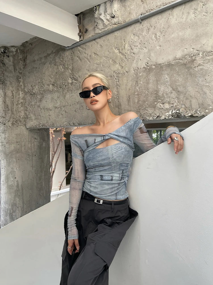 Litlookz Studio Acubi Mesh Top