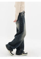 Litlookz Studio Acubi Wide Leg Dark Jeans, view 2