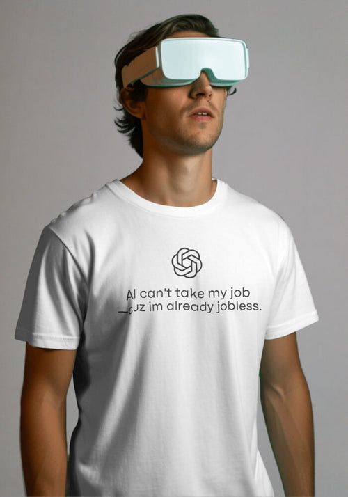 Litlookz Studio AI Can't Take My Job Tee