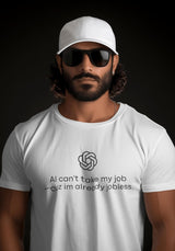 Litlookz Studio AI Can't Take My Job Tee, view 4