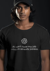 Litlookz Studio AI Can't Take My Job Tee, view 5