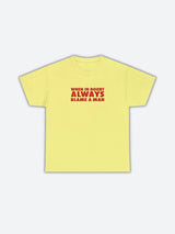 Litlookz Studio Always Blame A Man Tee, view 2