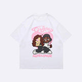 Litlookz Studio Ariel Pink Cute Couple Tee, view 3