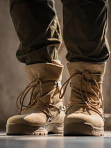 Litlookz Studio Army Style Lace Up Hiking Boots, view 3