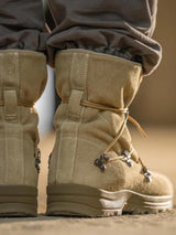 Litlookz Studio Army Style Lace Up Hiking Boots, view 4