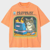 Litlookz Studio As Purr My Last Email Tee, view 4