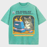 Litlookz Studio As Purr My Last Email Tee, view 6