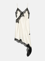 Litlookz Studio Asymmetric Lace Slip Dress, view 5