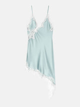 Litlookz Studio Asymmetric Lace Slip Dress, view 6