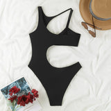 Litlookz Studio Asymmetric One Piece Swimsuit, view 3