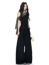 Litlookz Studio Asymmetric One Shoulder Top, view 5