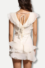 Litlookz Studio Asymmetric Ruffled Mini Dress, view 2