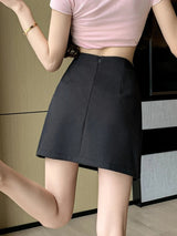 Litlookz Studio Asymmetrical Mini Skirt, view 6