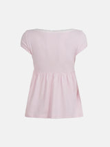 Litlookz Studio Babydoll Bow Top, view 6