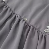Litlookz Studio Backless Button Mini Dress, view 6