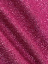 Litlookz Studio Baddie Glitter High Slit Mini Dress, view 4