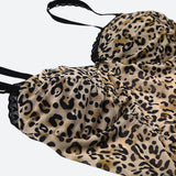 Litlookz Studio Baddie Leopard Mesh Top, view 4