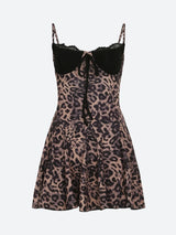 Litlookz Studio Baddie Leopard Mini Dress, view 5