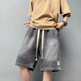 Litlookz Studio Baggy Denim Shorts, view 2