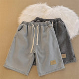 Litlookz Studio Baggy Denim Shorts, view 3