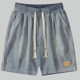 Litlookz Studio Baggy Denim Shorts, view 5