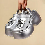 Litlookz Studio Balloon Dog Platform Clog Sandals, view 2