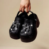 Litlookz Studio Balloon Dog Platform Clog Sandals, view 4