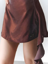 Litlookz Studio Balloon Sleeve Ruched Mini Dress, view 4