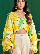 Litlookz Studio Banana Hood Jacket, view 2