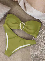 Litlookz Studio Bandeau Bikini Set, view 3