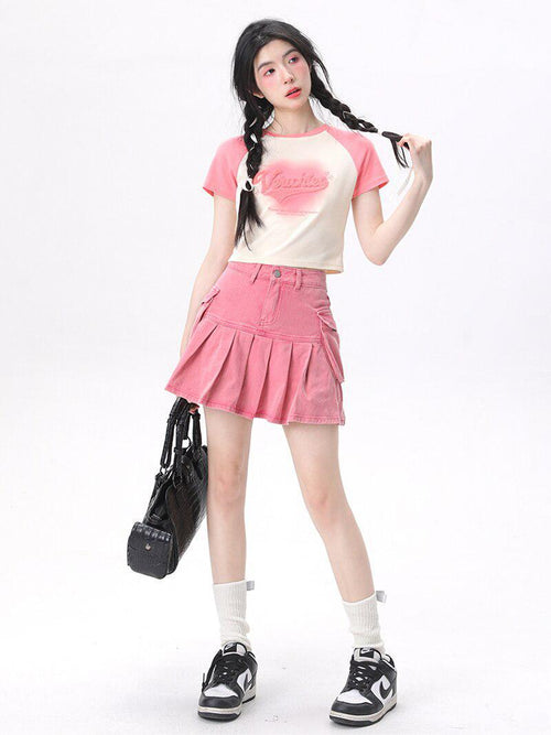 Litlookz Studio Barbie Cargo Mini Skirt